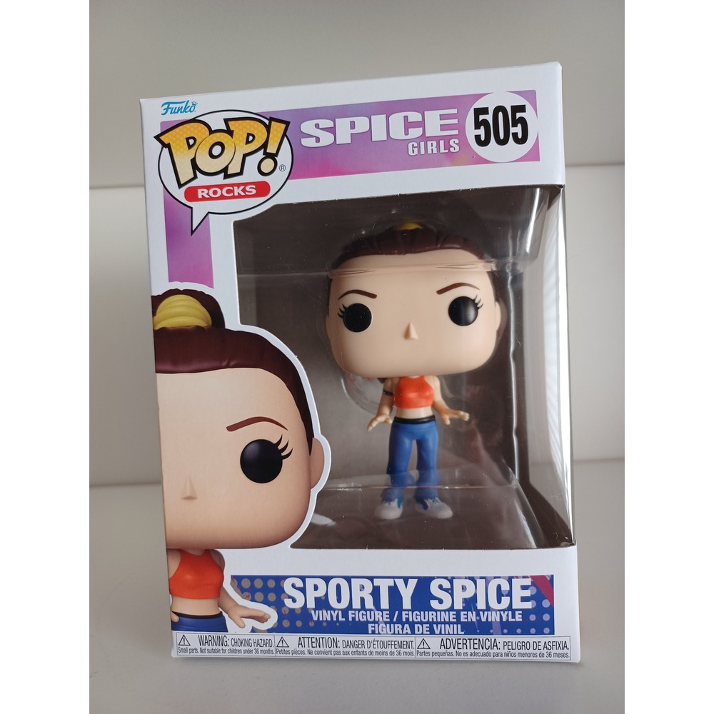 Sporty Spice From Spice Girls 505 Vinyl Figure Funko Pop Collectible Girl Band